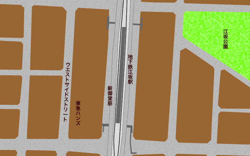 江坂MAP